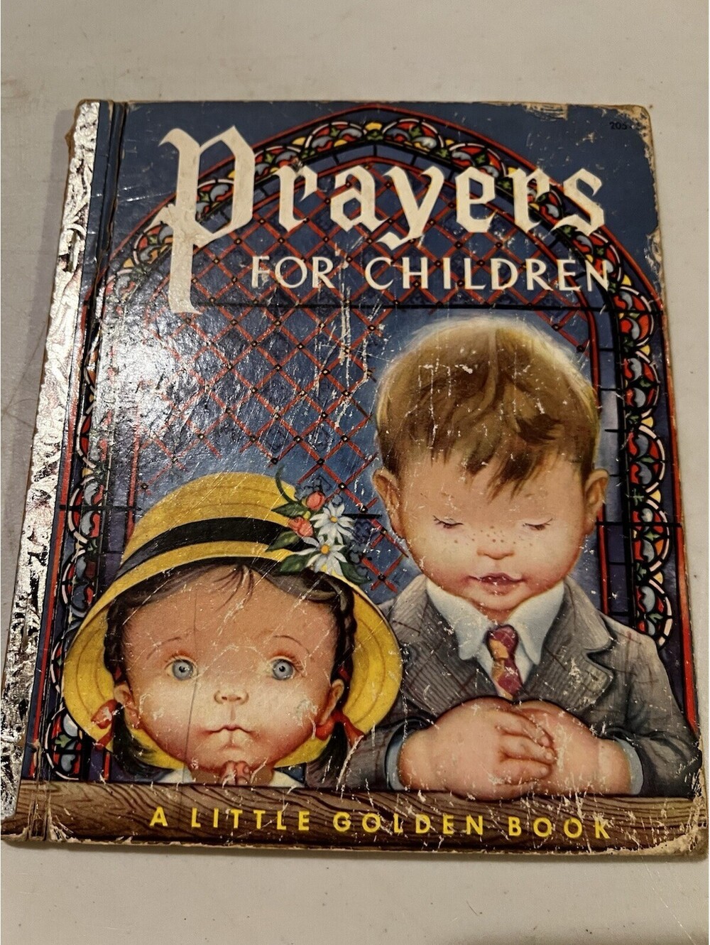 Vintage 1952 Little Golden Books Prayers for Children Mary Reed Illustrated HC